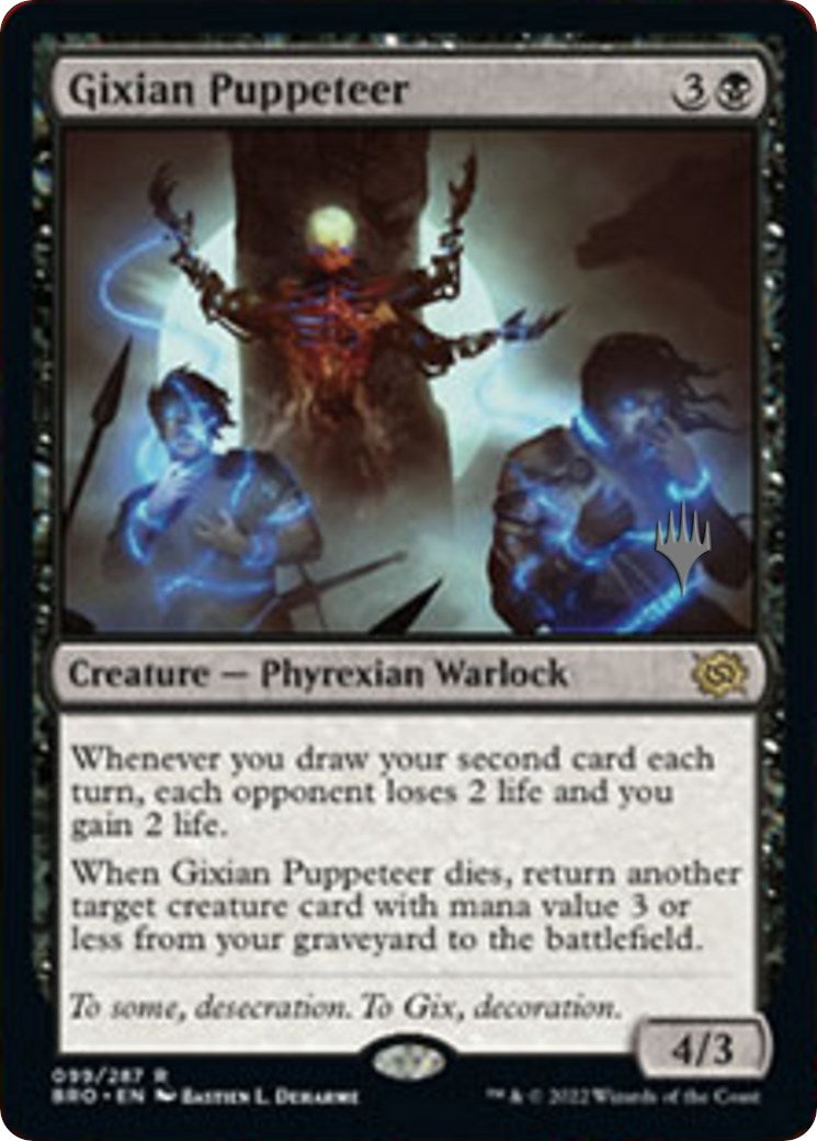 Gixian Puppeteer (Promo Pack) [The Brothers' War Promos] | Card Citadel