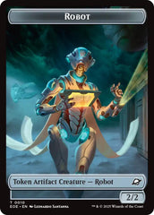 Robot // Lander (0007) Double-Sided Token [Edge of Eternities Tokens] | Card Citadel