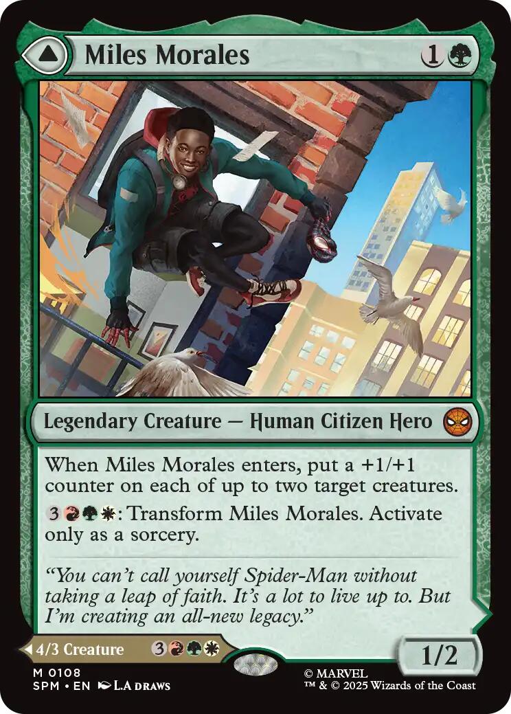 Miles Morales [Marvel's Spider-Man] | Card Citadel