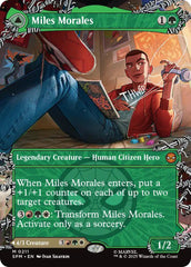 Miles Morales (0211) (Borderless) [Marvel's Spider-Man] | Card Citadel