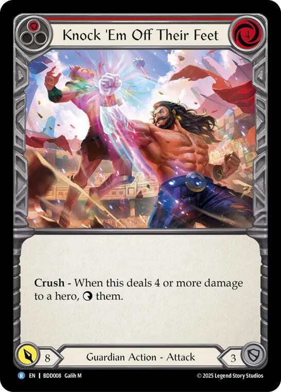 Knock 'Em Off Their Feet [BDD008] (Bravo Demo Deck) | Card Citadel