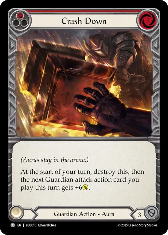 Crash Down (Red) [BDD010] (Bravo Demo Deck) | Card Citadel