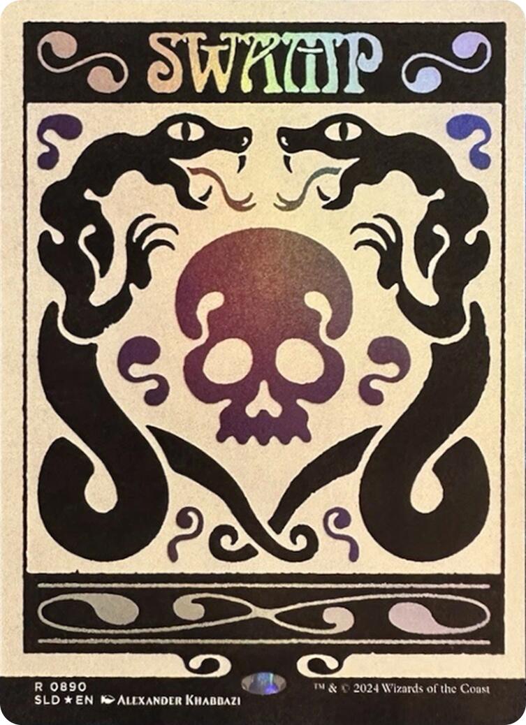 Swamp (0890) (Rainbow Foil) [Secret Lair Drop Series] | Card Citadel