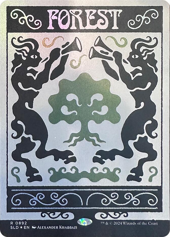 Forest (0892) (Rainbow Foil) [Secret Lair Drop Series] | Card Citadel
