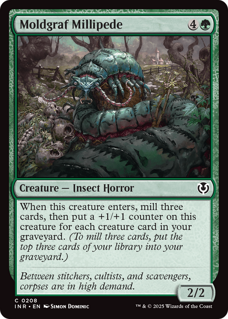 Moldgraf Millipede [Innistrad Remastered] | Card Citadel