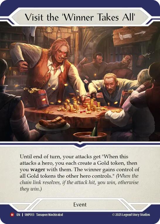 Visit the 'Winner Takes All' [SMP013] (Smash Palace) | Card Citadel