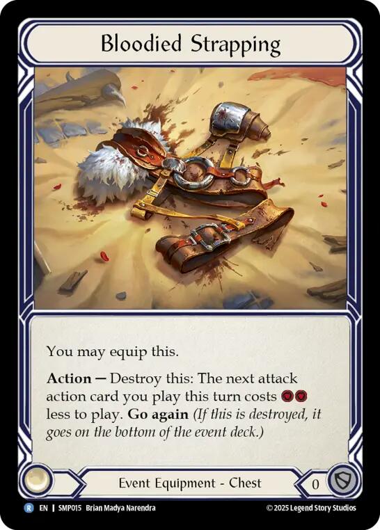 Bloodied Strapping [SMP015] (Smash Palace) | Card Citadel