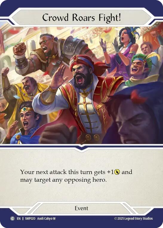 Crowd Roars Fight! [SMP020] (Smash Palace) | Card Citadel