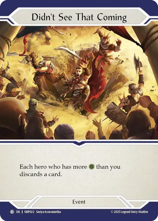 Didn't See That Coming [SMP022] (Smash Palace) | Card Citadel