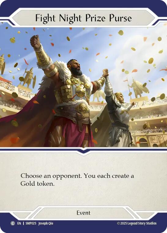 Fight Night Prize Purse [SMP025] (Smash Palace) | Card Citadel