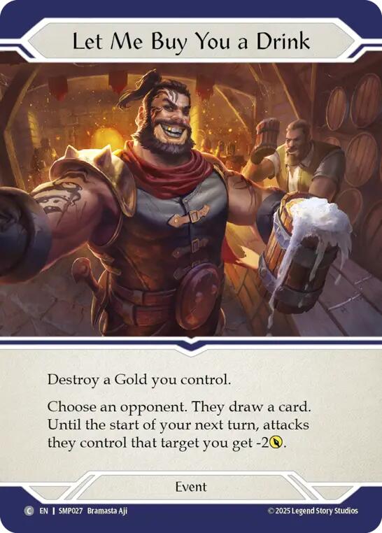 Let Me Buy You a Drink [SMP027] (Smash Palace) | Card Citadel