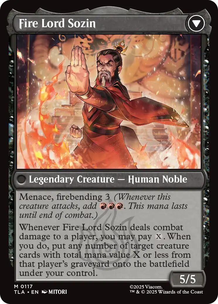 The Rise of Sozin [Avatar: The Last Airbender] | Card Citadel