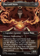 The Rise of Sozin (Borderless) [Avatar: The Last Airbender] | Card Citadel