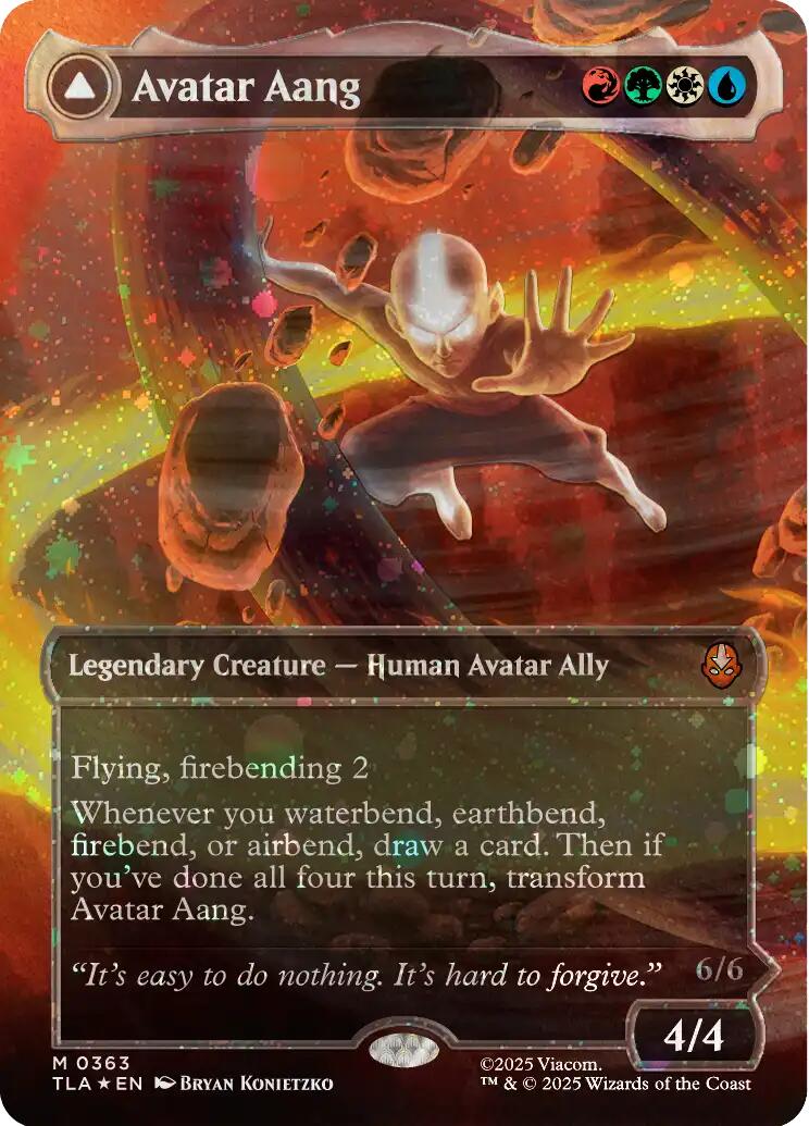 Avatar Aang (Raised Foil) [Avatar: The Last Airbender] | Card Citadel