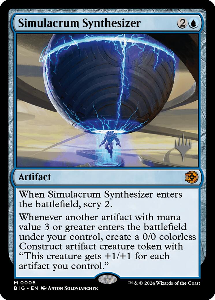Simulacrum Synthesizer [Edge of Eternities Promo Pack] | Card Citadel