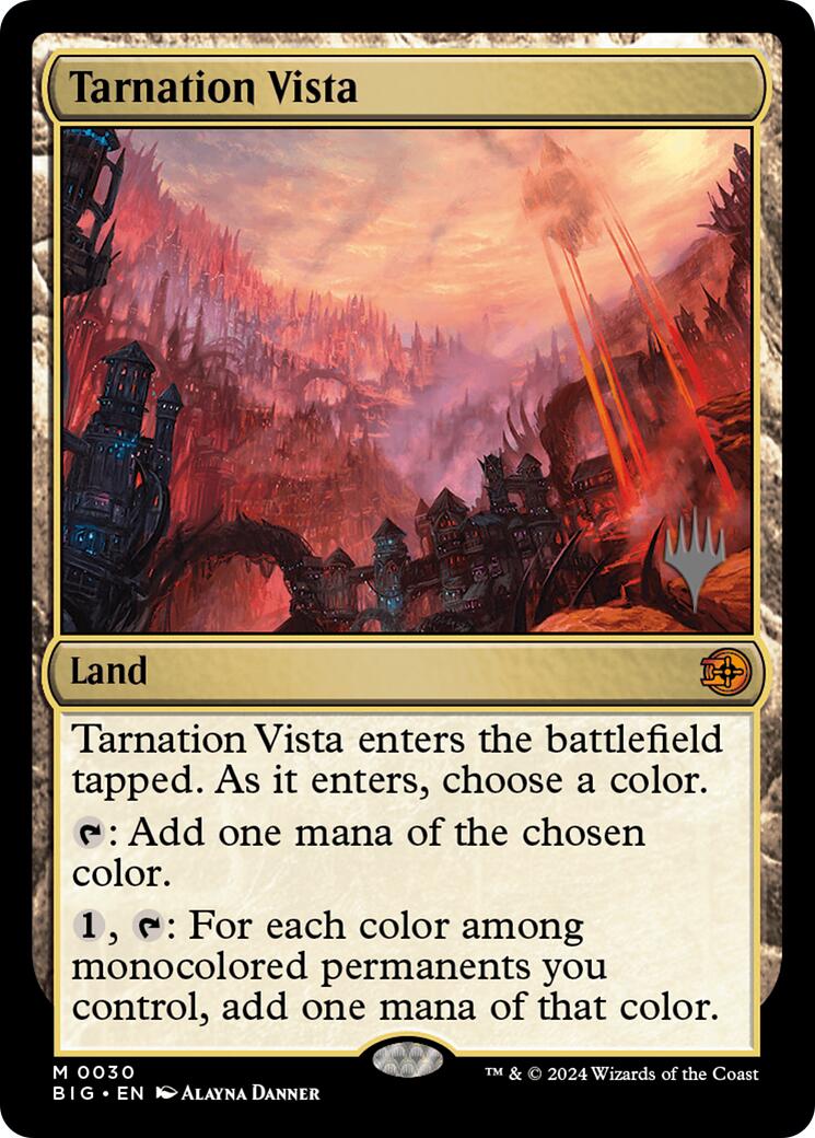 Tarnation Vista (Promo Pack) [Edge of Eternities Promo Pack] | Card Citadel