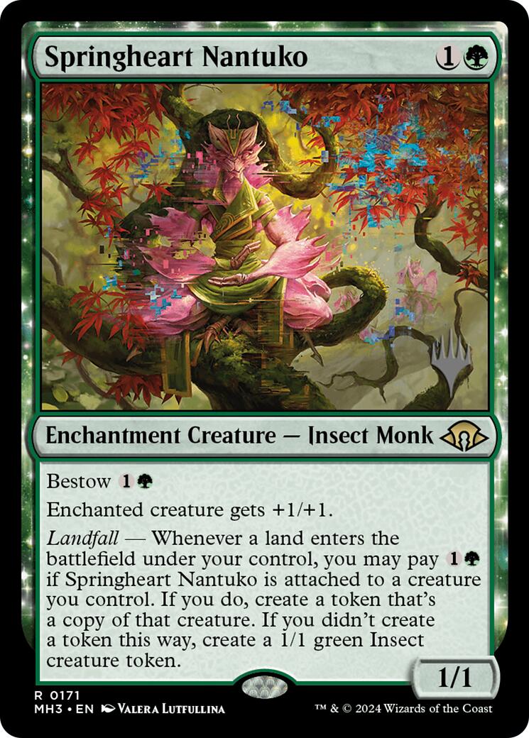 Springheart Nantuko [Edge of Eternities Promo Pack] | Card Citadel