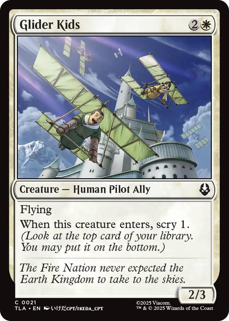 Glider Kids [Avatar: The Last Airbender] | Card Citadel