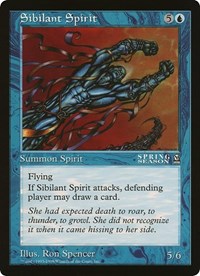 Sibilant Spirit (Oversized) [Oversize Cards] | Card Citadel