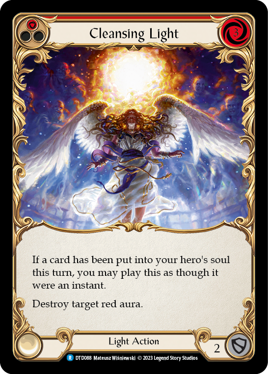 Cleansing Light (Red) [DTD088] (Dusk Till Dawn)  Rainbow Foil | Card Citadel