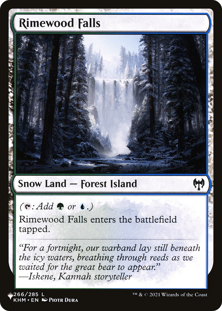 Rimewood Falls [Secret Lair: From Cute to Brute] | Card Citadel