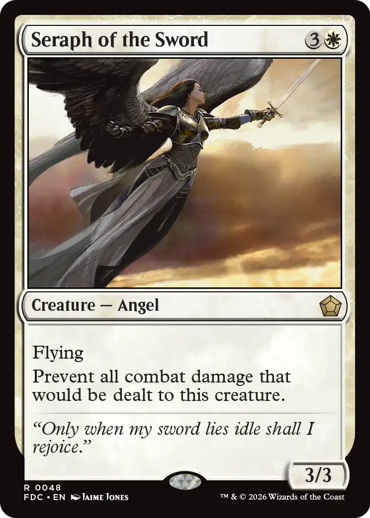 Seraph of the Sword [Foundations Commander] | Card Citadel