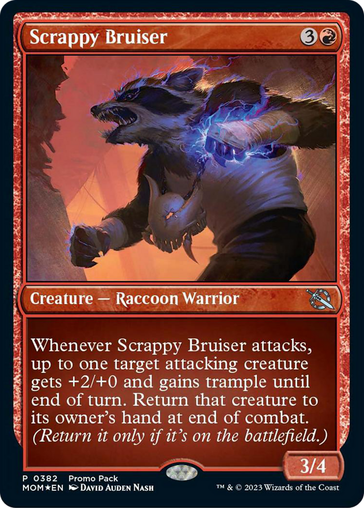 Scrappy Bruiser (Promo Pack) [March of the Machine Promos] | Card Citadel