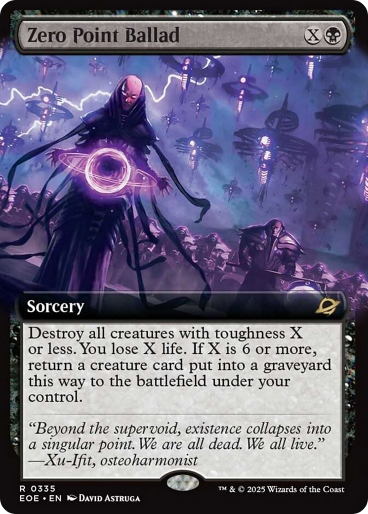 Zero Point Ballad (Extended Art) [Edge of Eternities] | Card Citadel