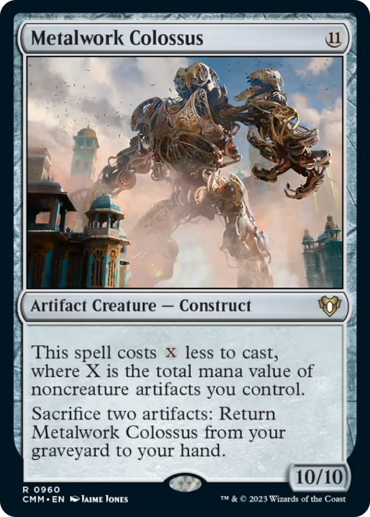 Metalwork Colossus [Commander Masters] | Card Citadel