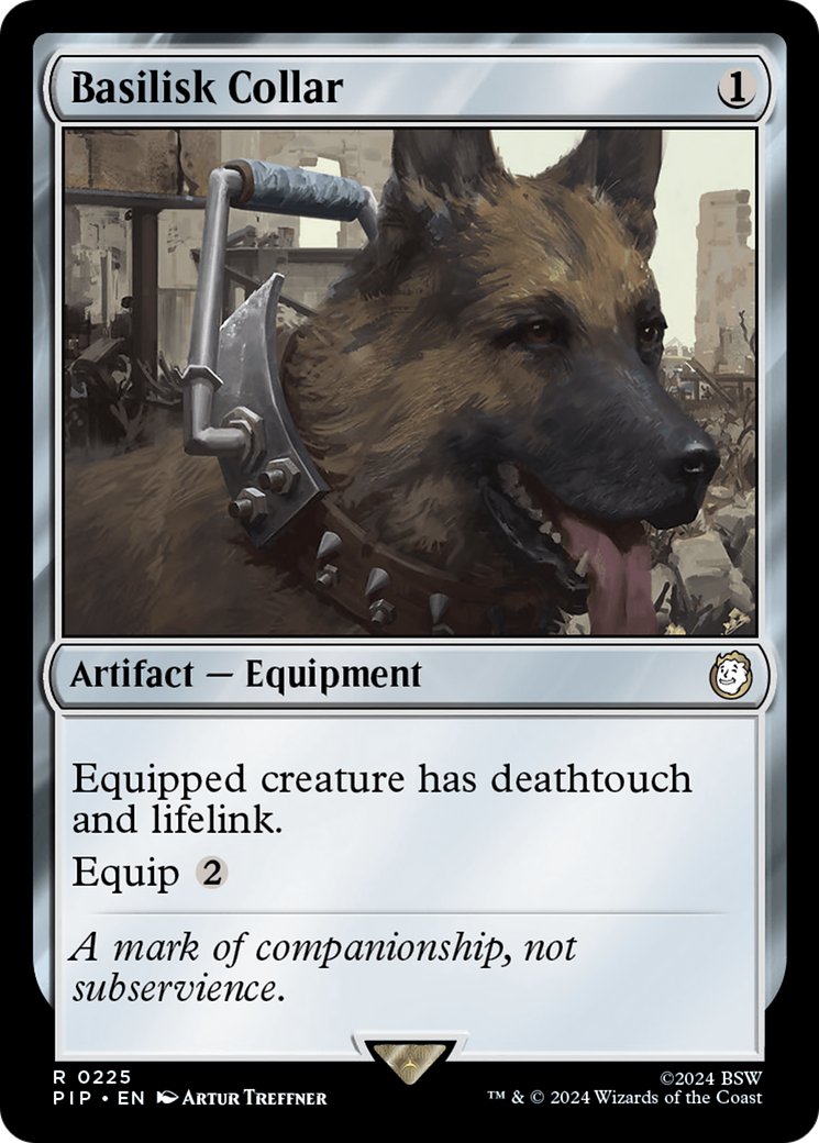 Basilisk Collar [Fallout] | Card Citadel