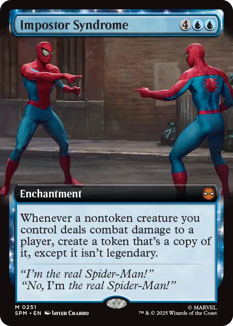 Impostor Syndrome (Extended Art) [Marvel's Spider-Man] | Card Citadel