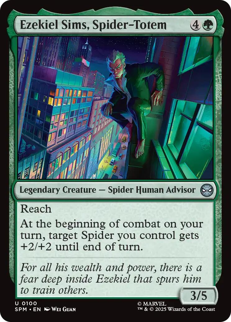 Ezekiel Sims, Spider-Totem [Marvel's Spider-Man] | Card Citadel