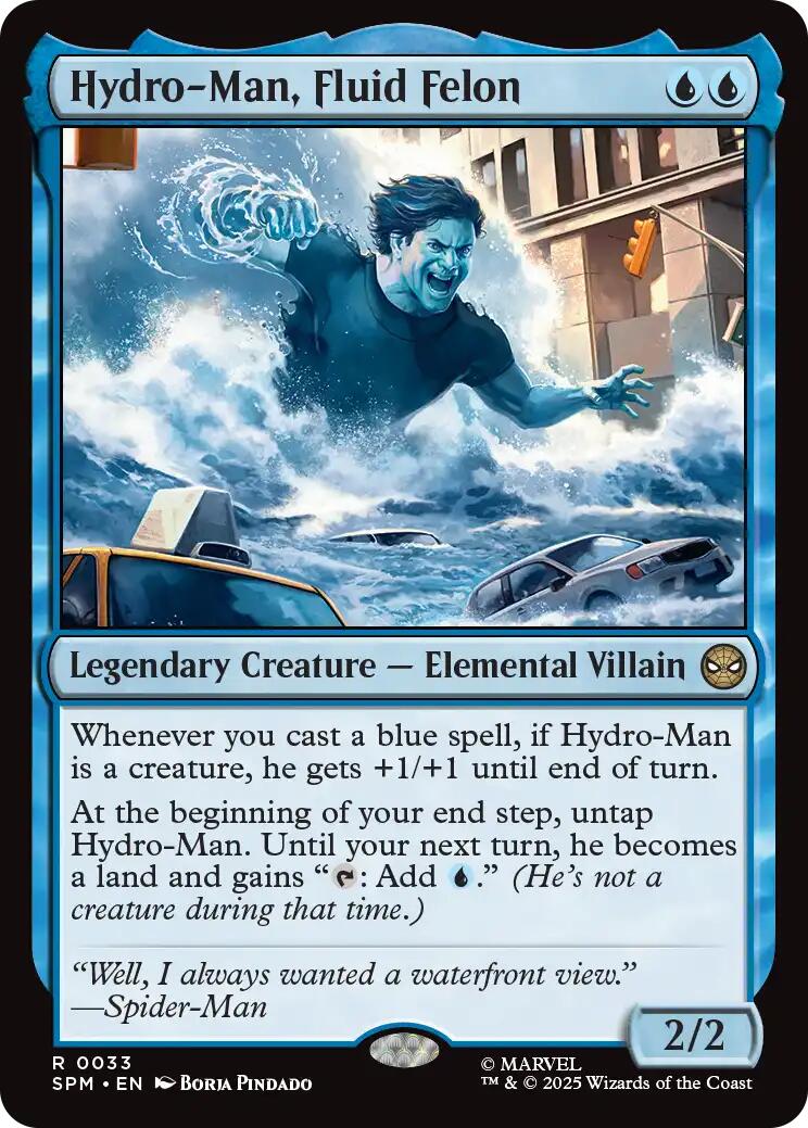 Hydro-Man, Fluid Felon [Marvel's Spider-Man] | Card Citadel
