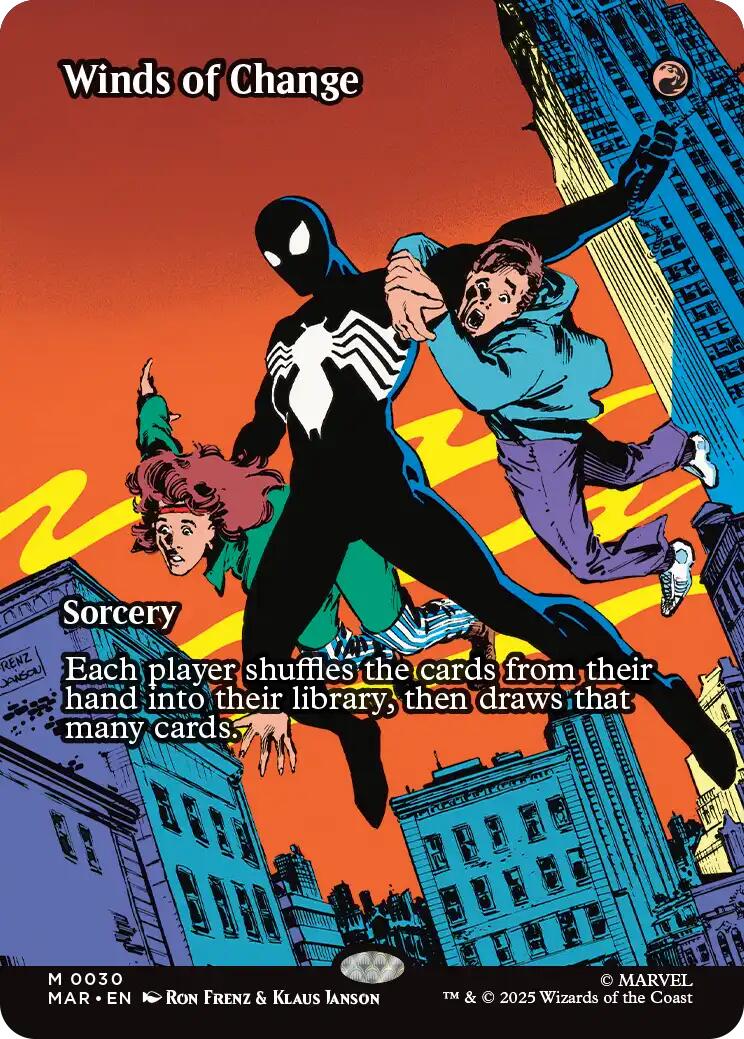 Winds of Change (Borderless) [Marvel's Spider-Man: Eternal-Legal] | Card Citadel