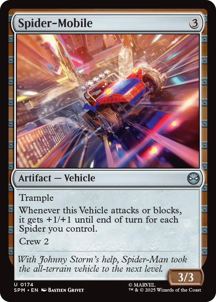 Spider-Mobile [Marvel's Spider-Man] | Card Citadel