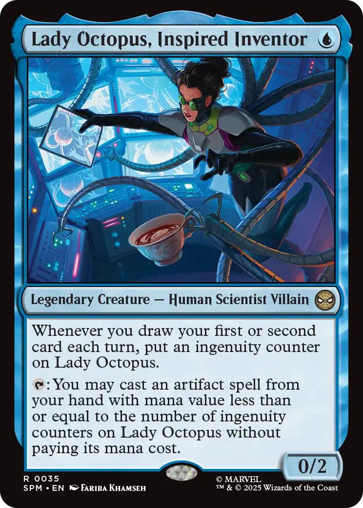Lady Octopus, Inspired Inventor [Marvel's Spider-Man] | Card Citadel