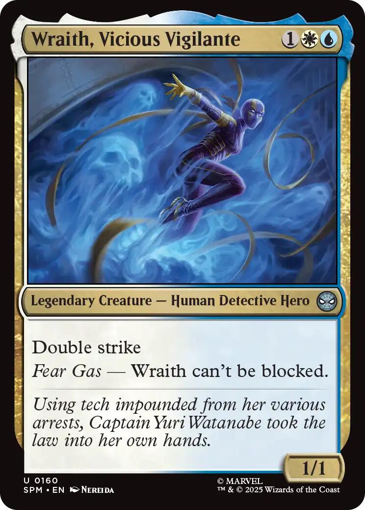Wraith, Vicious Vigilante [Marvel's Spider-Man] | Card Citadel