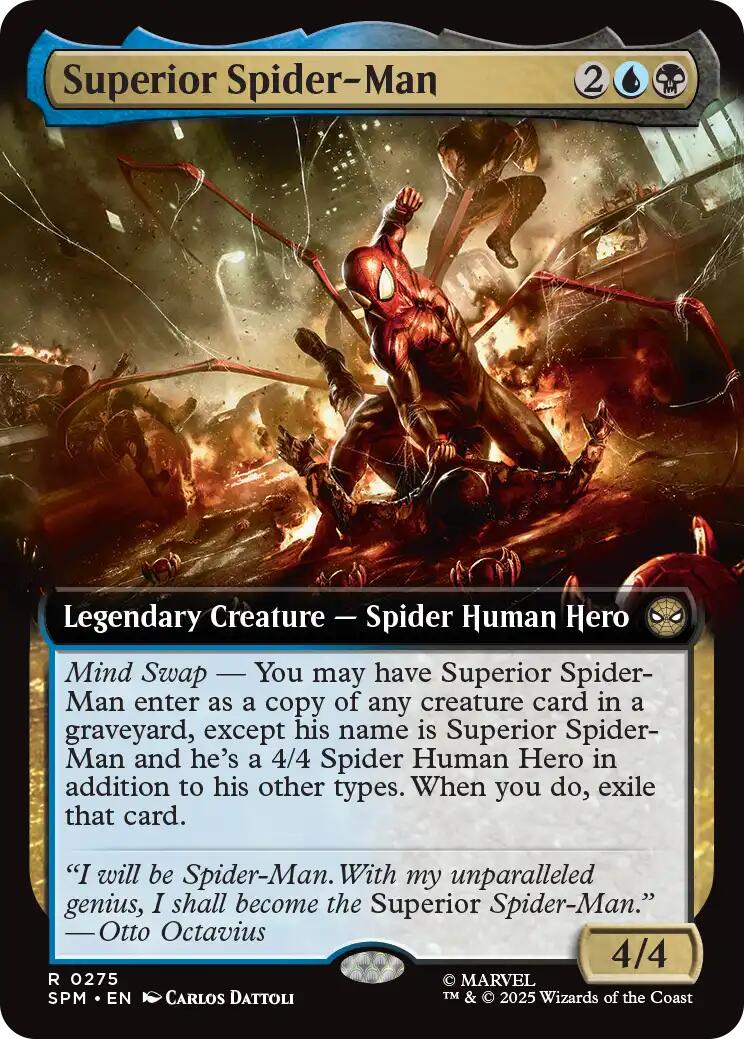 Superior Spider-Man (Extended Art) [Marvel's Spider-Man] | Card Citadel