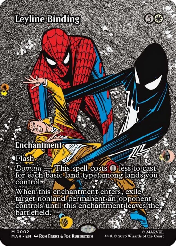 Leyline Binding (Borderless) [Marvel's Spider-Man: Eternal-Legal] | Card Citadel