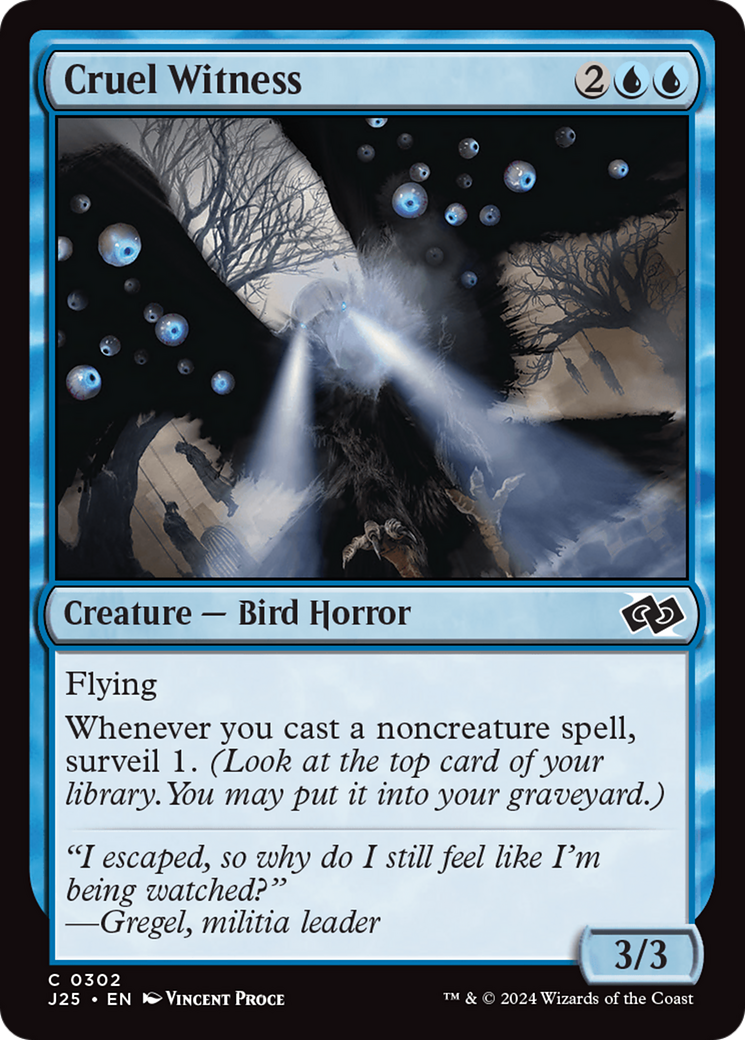 Cruel Witness [Foundations Jumpstart] | Card Citadel