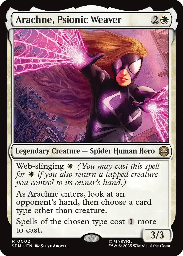Arachne, Psionic Weaver [Marvel's Spider-Man] | Card Citadel