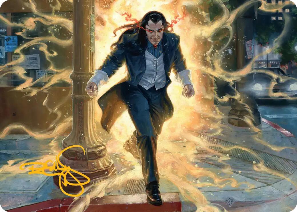 Morlun, Devourer of Spiders Art Card (Gold-Stamped Signature) [Marvel's Spider-Man Art Series] | Card Citadel