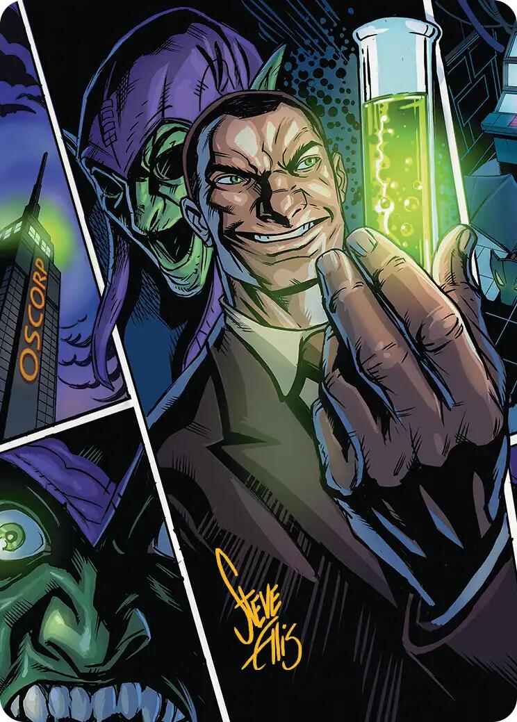 Norman Osborn Art Card (Gold-Stamped Signature) [Marvel's Spider-Man Art Series] | Card Citadel