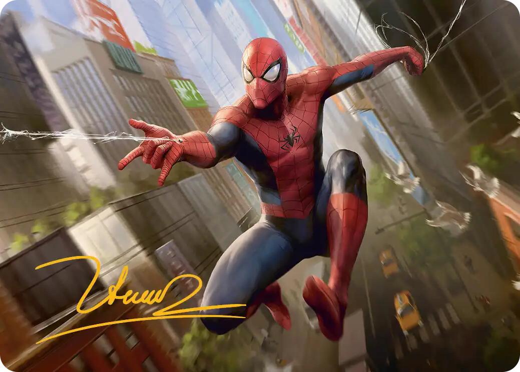 Amazing Spider-Man Art Card (24/54) (Gold-Stamped Signature) [Marvel's Spider-Man Art Series] | Card Citadel