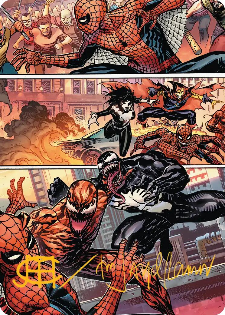 Maximum Carnage Art Card (Gold-Stamped Signature) [Marvel's Spider-Man Art Series] | Card Citadel