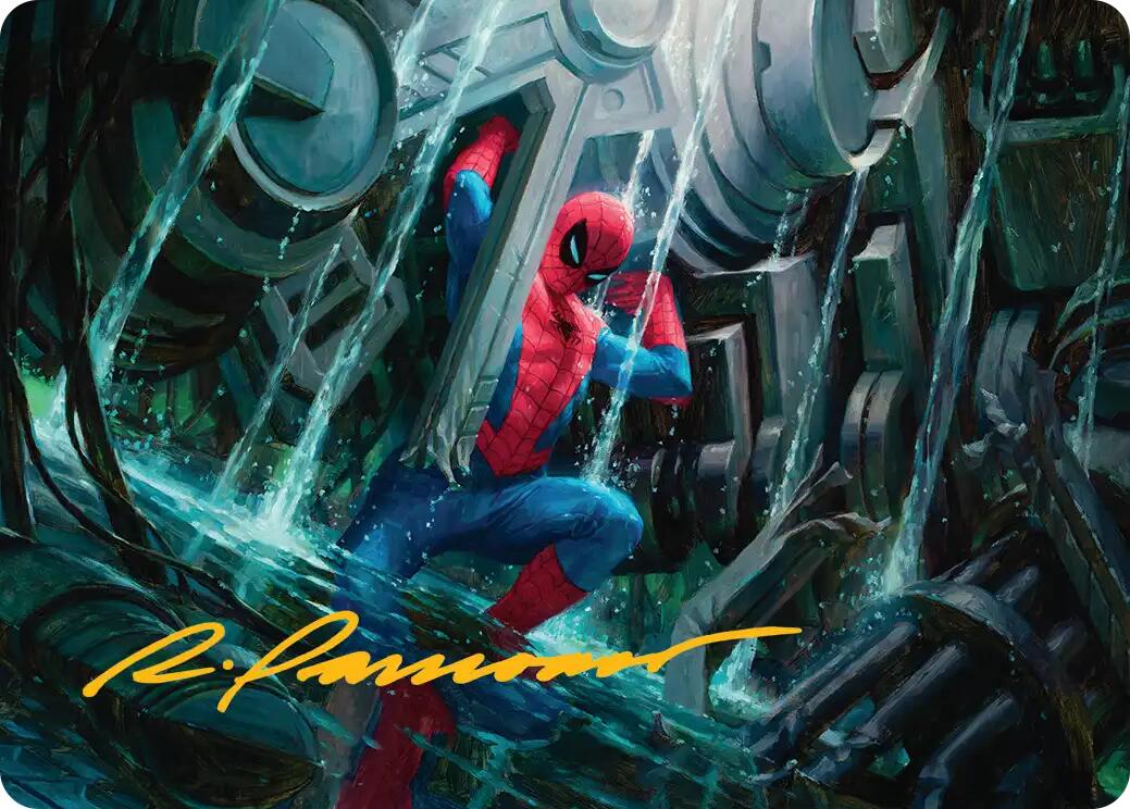 Strength of Will Art Card (Gold-Stamped Signature) [Marvel's Spider-Man Art Series] | Card Citadel