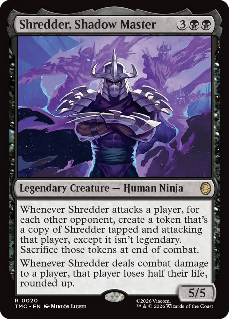 Shredder, Shadow Master [Teenage Mutant Ninja Turtles Commander] | Card Citadel
