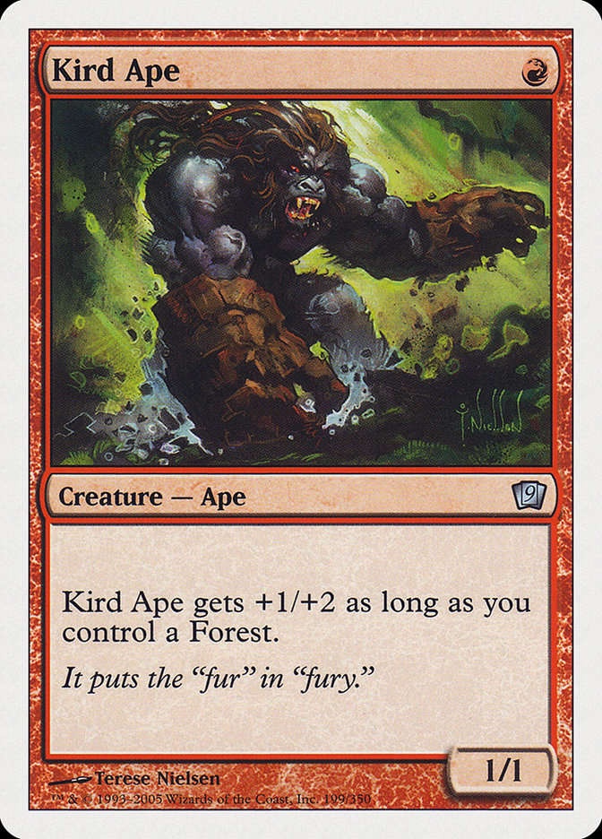 Kird Ape (9th Edition) [Oversize Cards] | Card Citadel