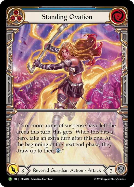 Standing Ovation [GEM072] (GEM Pack 3)  Rainbow Foil | Card Citadel
