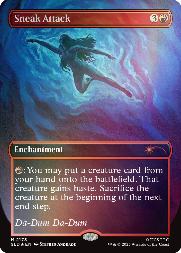 Sneak Attack (Rainbow Foil) [Secret Lair Drop Series] | Card Citadel